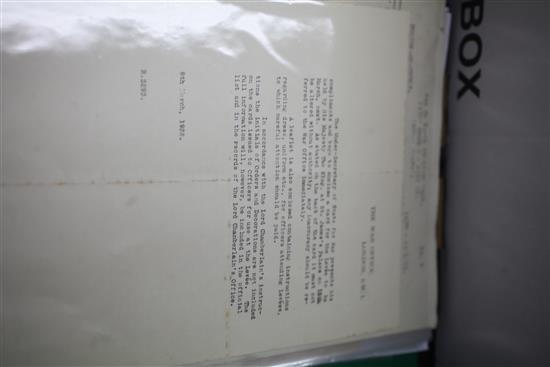 A rare Chief Cypher Officer 21st Army medal group to Lt. Col. Henry Colley,